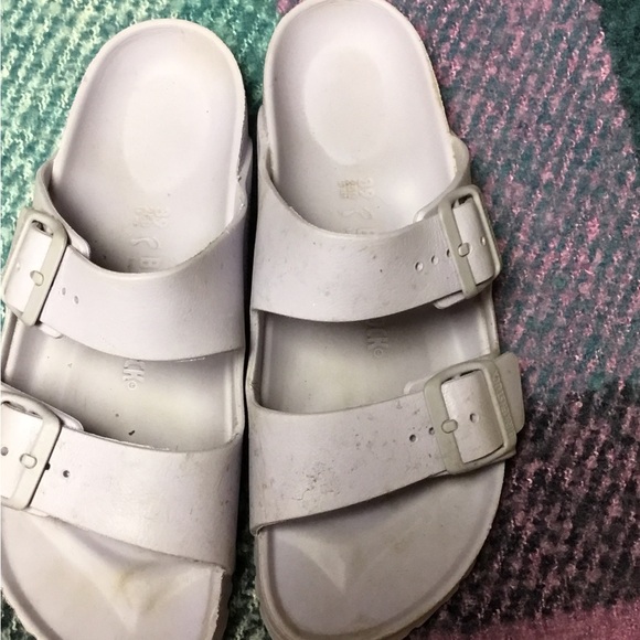 Birkenstock Shoes - Birkenstock Sandals Shoes Comfort Footbed Lavender Foam Size 39